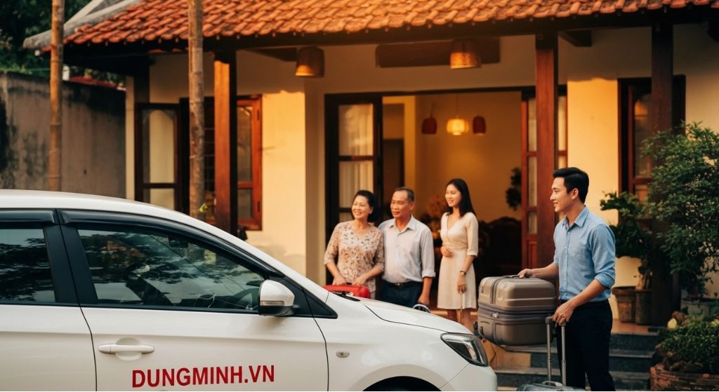 Xe ghép Hà Nội Hải Phòng sau sáp nhập Mới Nhất giá từ 150k 20 Hinh anh Khach duoc tai xe xe ghep Ha Noi di Hai Phong don va tra tan nha rat thuan tien cho nguoi gia