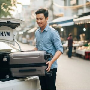 Dich vu khong la di chuyen ma con la cham soc – tai xe ho tro hanh ly giup hanh khach nhe nhang ca chuyen di